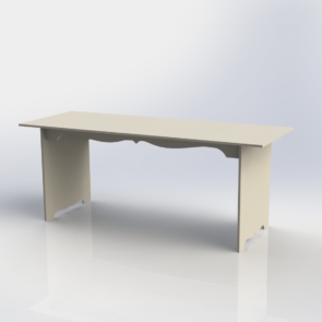 Bench or Table Style dxf file