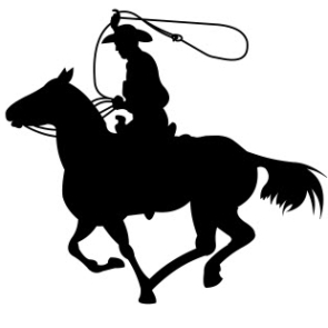 Cowboy Silhouette dxf file