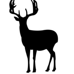 Deer Silhouette DXF File