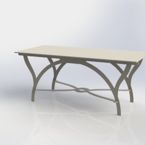 Modern Table dxf file