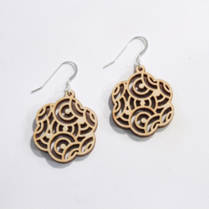 Oriental Earrings dxf