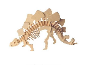 Stegosaurus 3D Puzzle DXF File