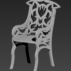 Stul Chair dxf file