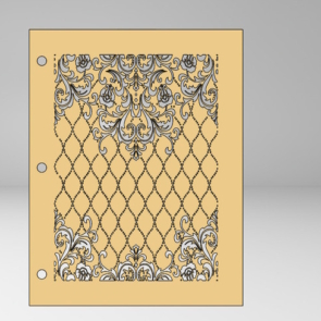 Victorian Orchids DXF File