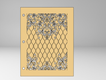 Victorian Orchids DXF File