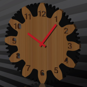 Wall Clock dxf file