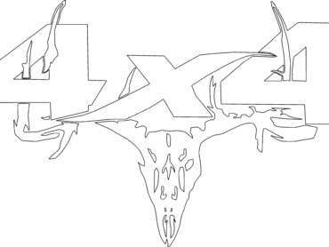 4x4 decal dxf file