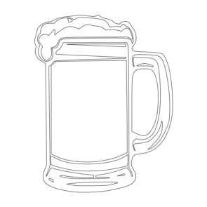 Beer Mug dxf File