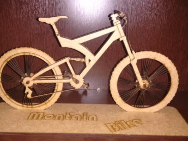 Bicycle 3D Puzzle CDR File