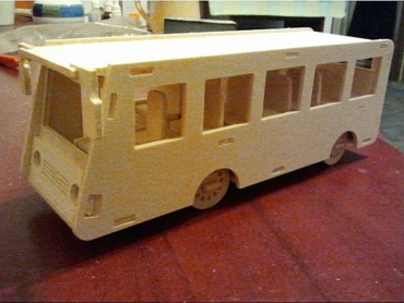 Bus - 3mm dxf File