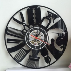 Clock Orologi Vinile dxf File