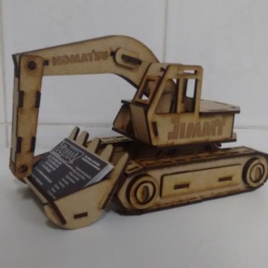 Excavator CDR File