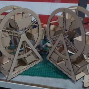 Ferris Wheel dxf File