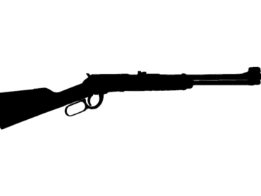 Lever Action Rifle dxf File