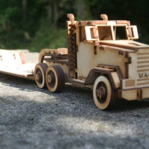 Mack Truck dxf File