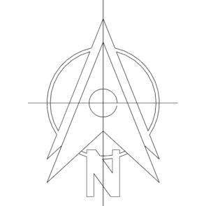 North Arrow Symbol dxf File1