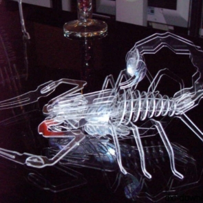 Scorpion 3D puzzle dxf File