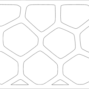 Voronoi pattern dxf File