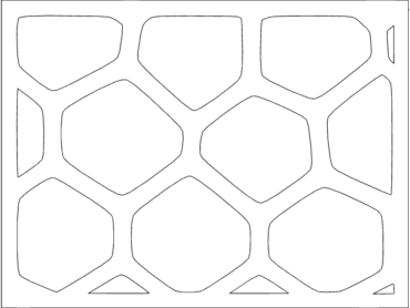 Voronoi pattern dxf File