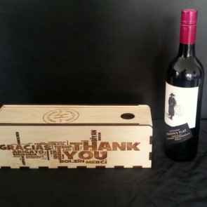 Wine Gift Box dxf File